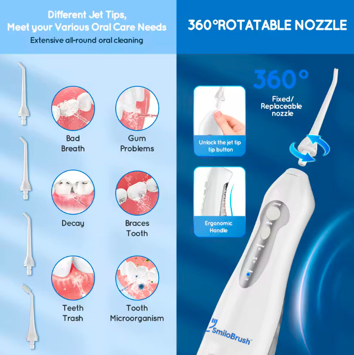 SmiloBrush™ Advanced Oral Irrigator