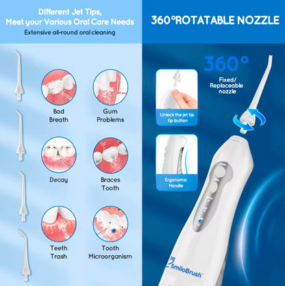 SmiloBrush™ Advanced Oral Irrigator